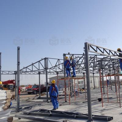 prefabricated steel structure warehouse prefab light steel structure workshop Manufacturer