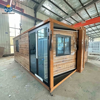 販売のためのLuxury villas  prefab Portable Double Wing  Expandable Container house
